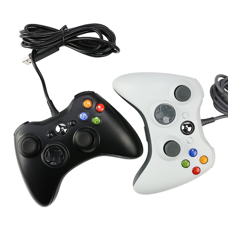 Mando para Xbox 360 y Pc Con Cable Conexión Usb