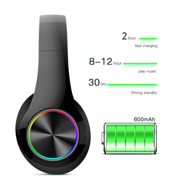 Auriculares/Headphones inalámbricos | Bluetooth | Micro SD - Imagen 2