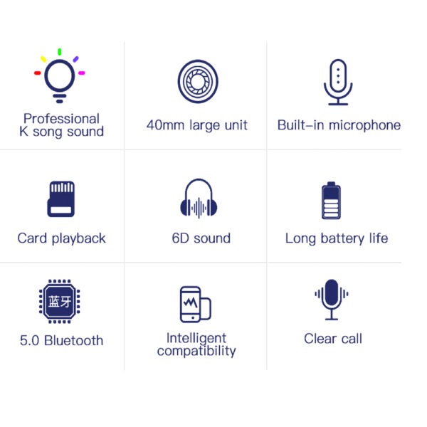 Auriculares/Headphones inalámbricos | Bluetooth | Micro SD - Imagen 3