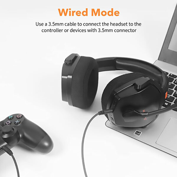 Auriculares inalámbricos G06 | Bluetooth | 2,4mm | para PS5, PC y teléfono, 3,5 GHz - Imagen 5