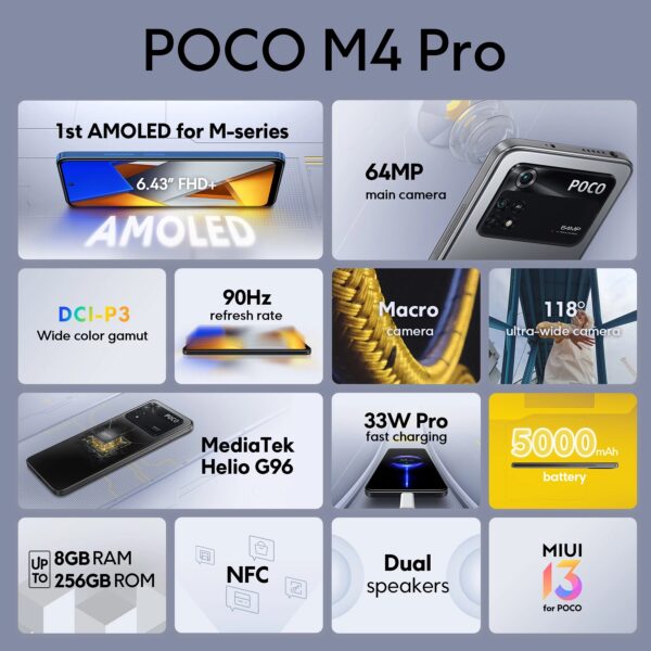 POCO Smartphone M4 Pro | 128GB/ 8GB, 256GB - Imagen 5