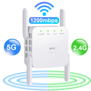 Repetidor WiFi 5G, 1200Mbps, 5 Ghz
