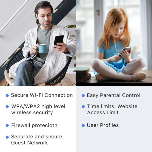 Tenda Wifi AC23 Gigabit de doble banda - Imagen 4