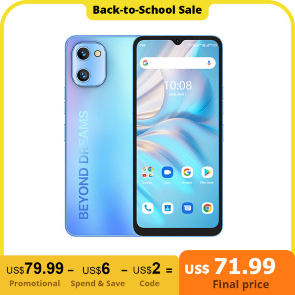 Smartphone A13S,  6,7 pulgadas, 4GB RAM, ROM 32GB - Imagen 2