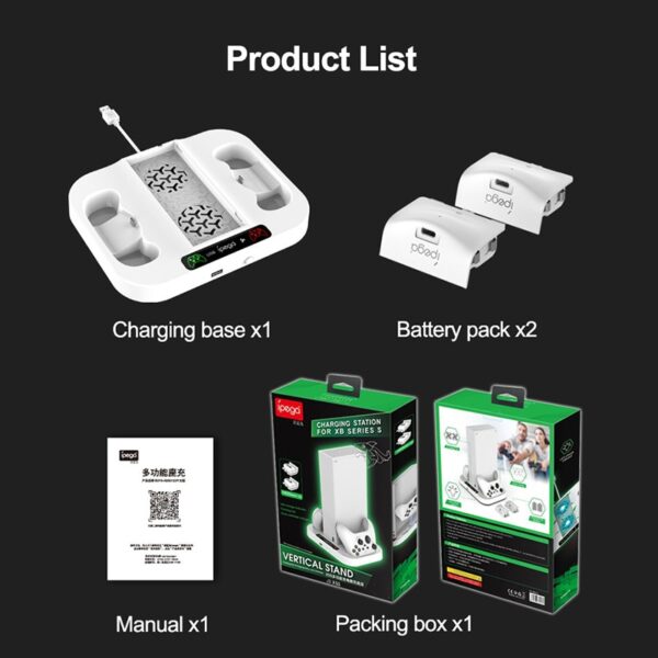 Base para Xbox Series S, Controller, Dock, Accesorios - Imagen 4
