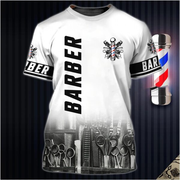 Barber Shop Shirt | T-Shirts - Imagen 2