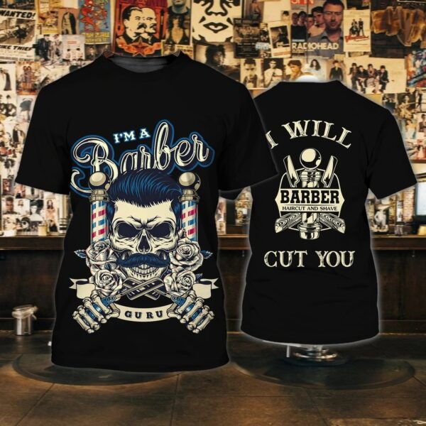 Barber Shop Shirt | T-Shirts - Imagen 3