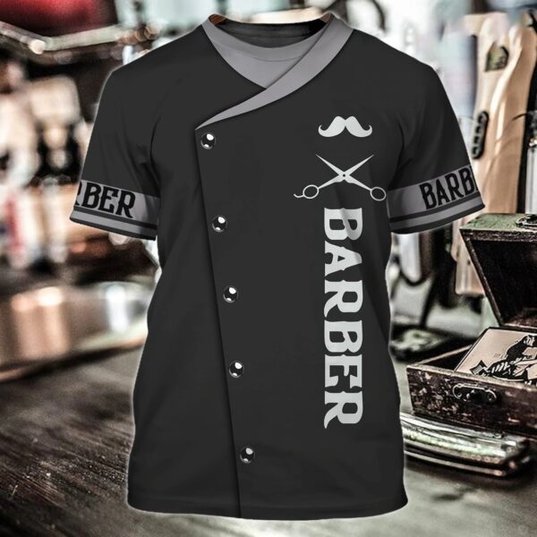 Barber Shop Shirt | T-Shirts - Imagen 4
