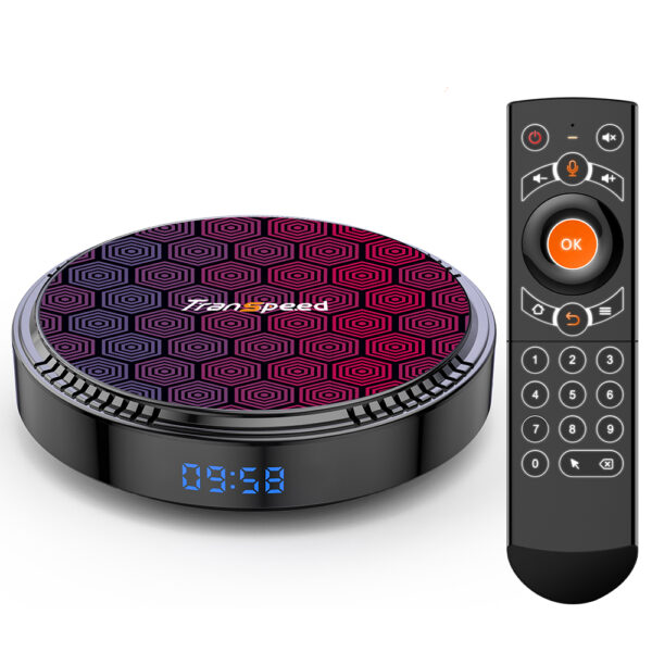 Transpeed Android 12 TV Box | WiFi 6