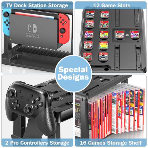 Soporte para Mandos de Nintendo Switch - Imagen 5