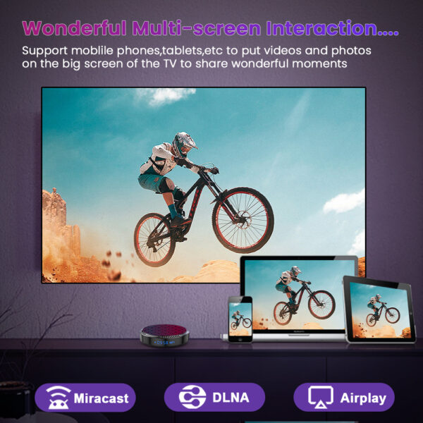 Transpeed Android 12 TV Box | WiFi 6 - Imagen 4