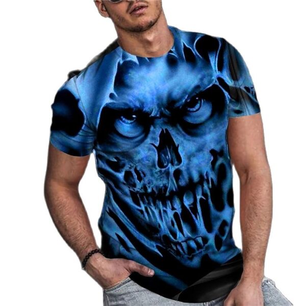 Vintage Horror Skull | T-Shirt - Imagen 3