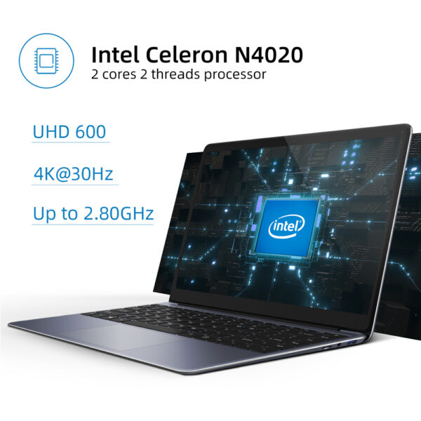CHUWI | HeroBook Pro FHD, Intel Celeron N4020, 8GB RAM - Imagen 3