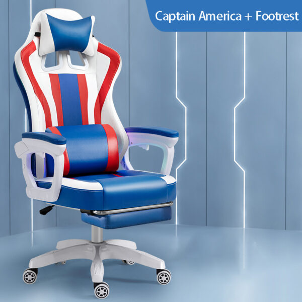 Household Comfortable Ergonomics Game Liftable Electric Racing Chair - Imagen 8