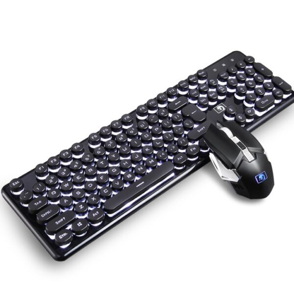 Wireless charging light gaming keyboard and mouse set mechanical feel - Imagen 4