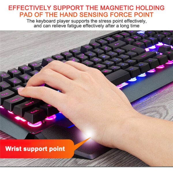 Gaming wired mechanical keyboard - Imagen 4
