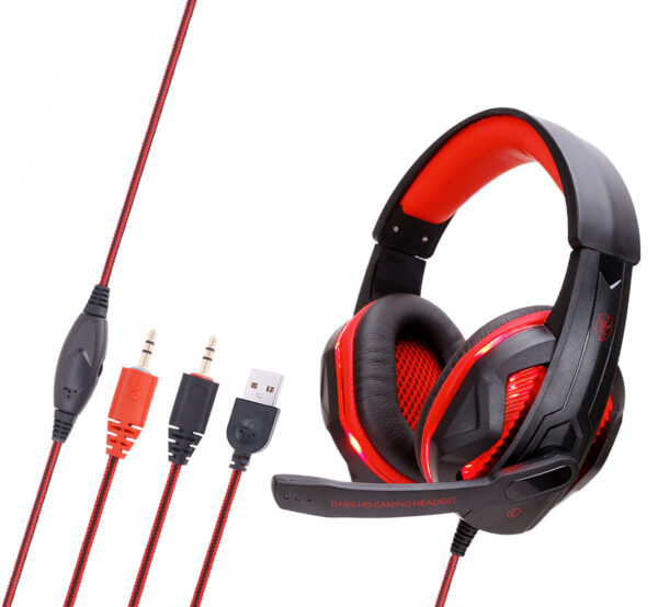 Glowing gaming headset gaming headset - Imagen 6