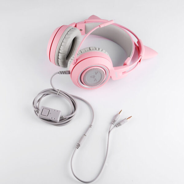 Auriculares/Headphones Gamer G951s Pink Girl - Imagen 4