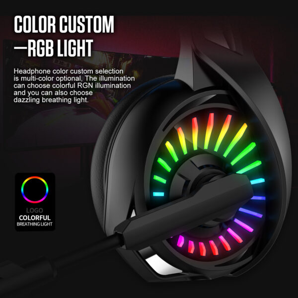 Head-mounted gaming headset - Imagen 4