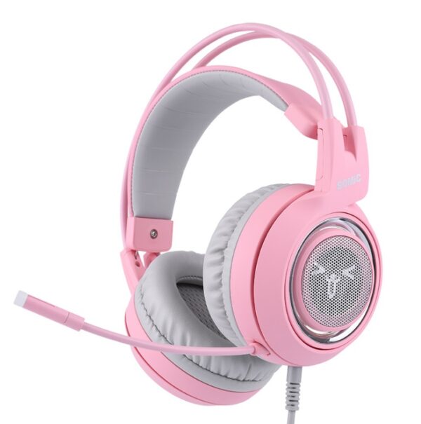 G951 Gaming Headset USB 7.1 Virtual Surround Sound Headsets LED Cat Ear Headphones - Imagen 5