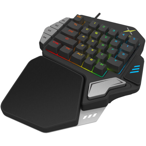 T9X Jedi Gun God One-Handed Mechanical Keyboard - Imagen 4