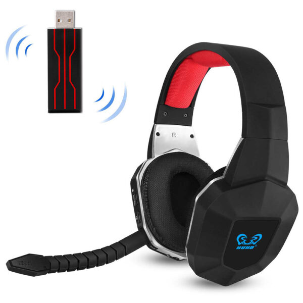 2.4G wireless USB gaming headset - Imagen 4