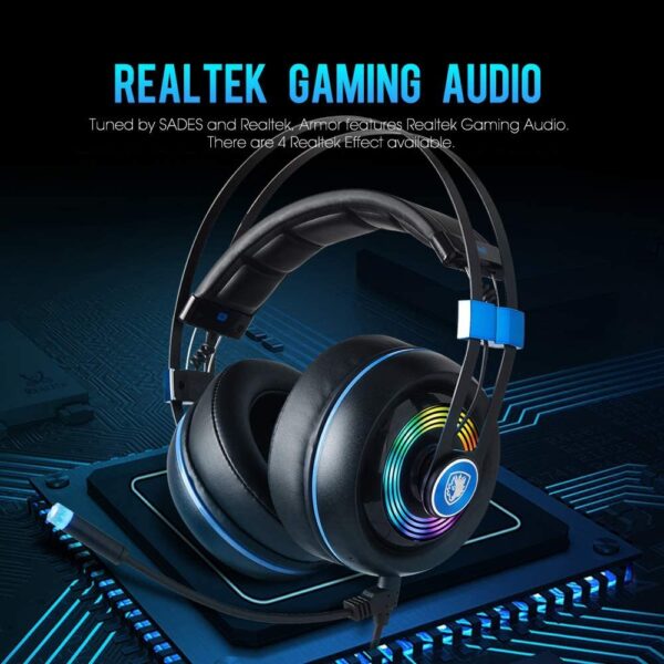Auriculares/Headphone alámbricos SADES 001 - Imagen 4