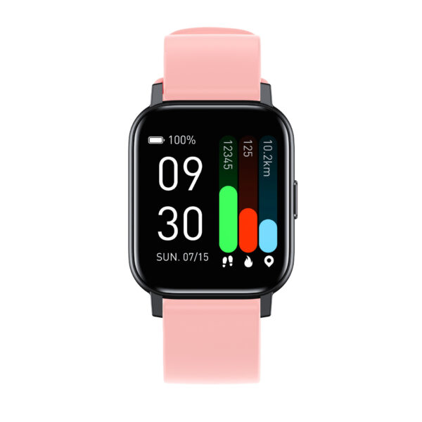 Body Temperature Push Heart Rate Alarm Pedometer Waterproof Smart Watch - Imagen 8