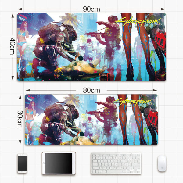 Gaming laptop keyboard pad table mat - Imagen 4