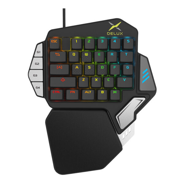 T9X Jedi Gun God One-Handed Mechanical Keyboard - Imagen 3