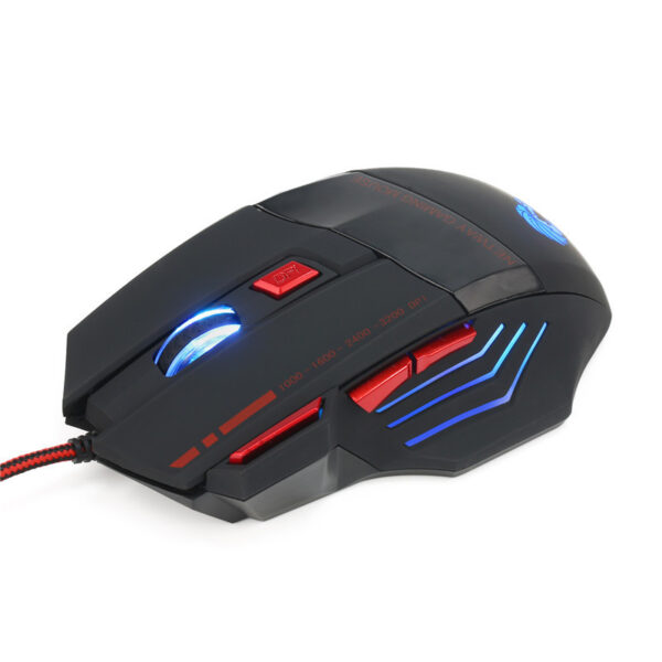 7 color wired gaming mouse - Imagen 4