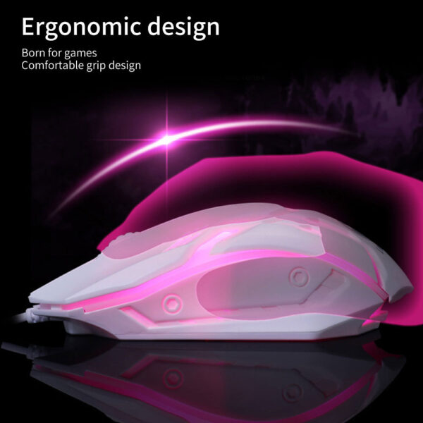 Mouse Wireless Profesional | Gaming Mouse Colorful S1 Wired - Imagen 4