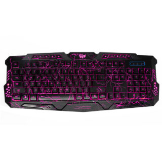 Backlit game keyboard