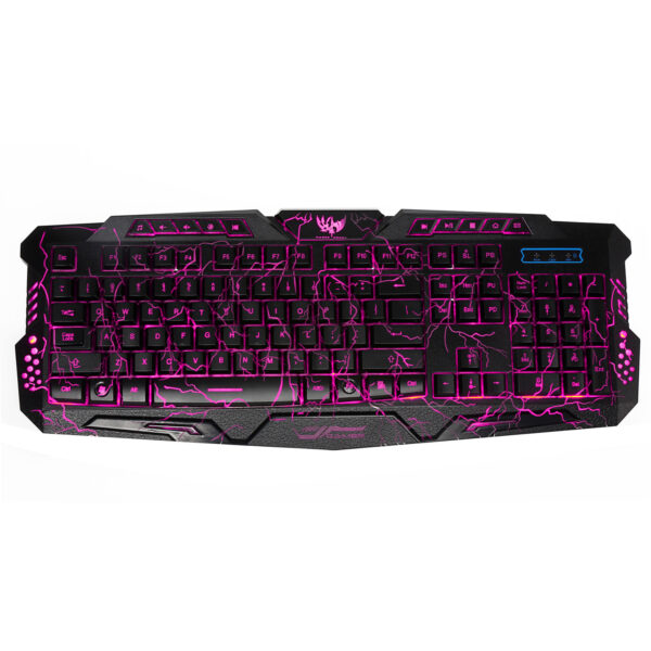 Backlit game keyboard