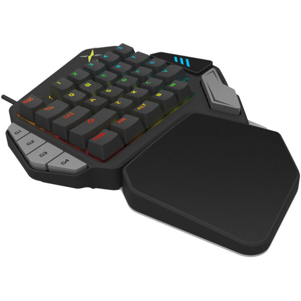 T9X Jedi Gun God One-Handed Mechanical Keyboard - Imagen 2