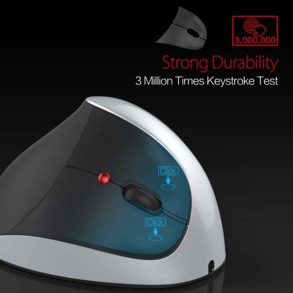 Vertical Rechargeable Wireless Mouse Ergonomic Wireless Mouse - Imagen 2