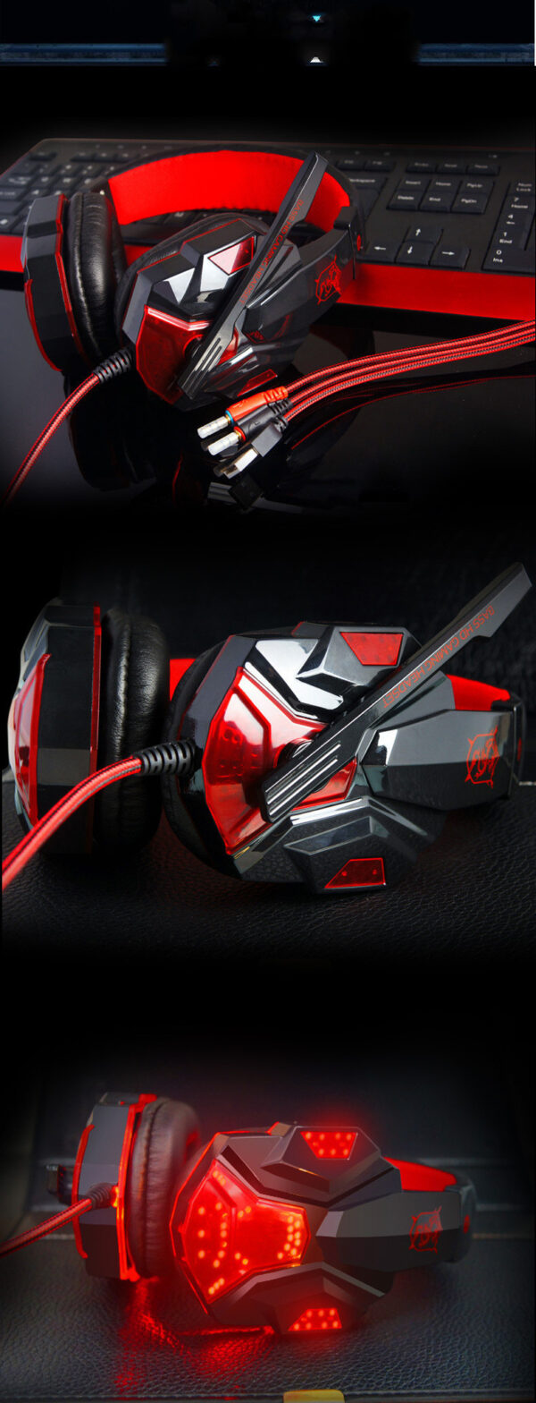Head-Mounted Desktop Gaming Laptop With Microphone Voice - Imagen 5