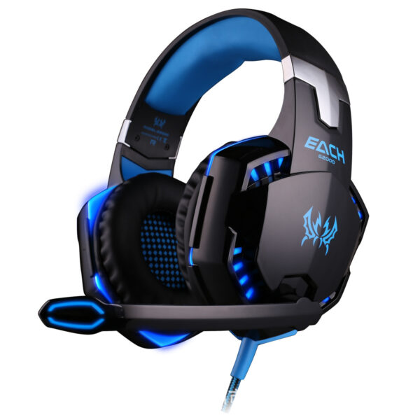 Head-Mounted Heavy Bass Gaming Headset With Microphone Noise Reduction - Imagen 4