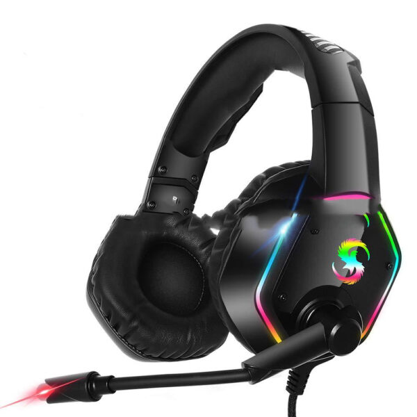 RGB Light 7.1 Channel Luminous Gaming Headset - Imagen 5