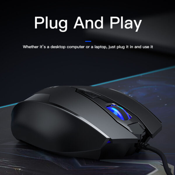 USB Computer Game Macro Programming Gaming Mouse - Imagen 2