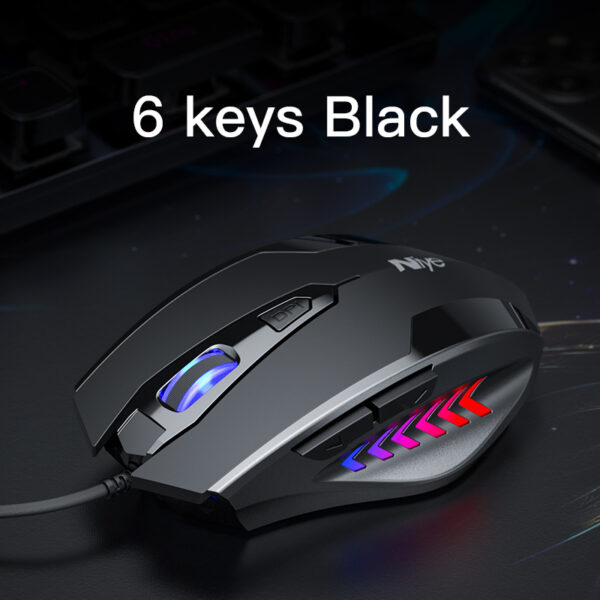 USB Computer Game Macro Programming Gaming Mouse - Imagen 6