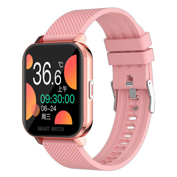 MT28 Smart Watch Heart Rate Body Temperature Blood Oxygen IP67 Waterproof Pedometer Mileage - Imagen 3
