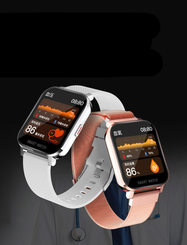 MT28 Smart Watch Heart Rate Body Temperature Blood Oxygen IP67 Waterproof Pedometer Mileage - Imagen 5