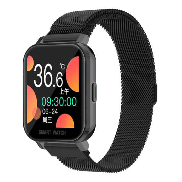 MT28 Smart Watch Heart Rate Body Temperature Blood Oxygen IP67 Waterproof Pedometer Mileage - Imagen 8