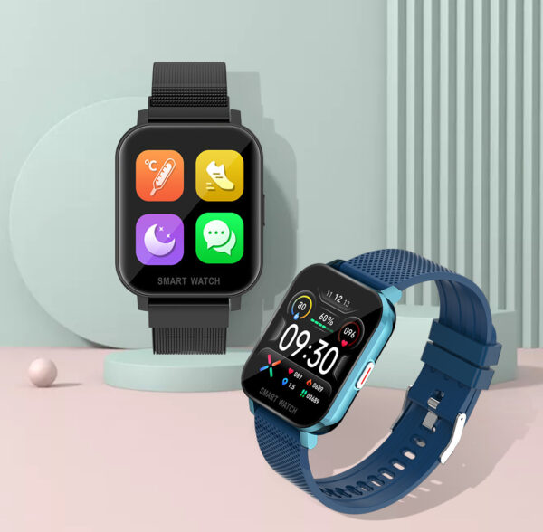 MT28 Smart Watch Heart Rate Body Temperature Blood Oxygen IP67 Waterproof Pedometer Mileage - Imagen 9