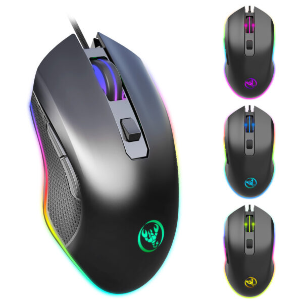 E-Sports Gaming Mouse With Luminous Wired Mouse - Imagen 5