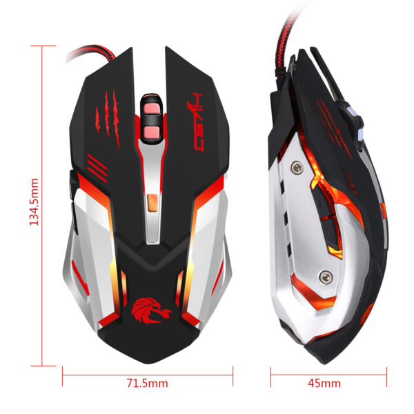 New S100 Mechanical Colorful Gaming Mouse - Imagen 5