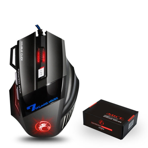 Colorful RGB Breathing Light Gaming Silent Gaming Mouse - Imagen 6