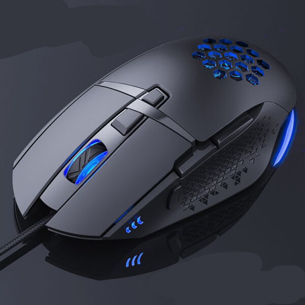 Colorful RGB Breathing Light Gaming Silent Gaming Mouse - Imagen 8