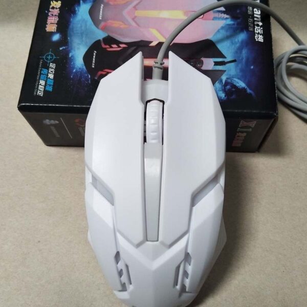Wired Photoelectric Computer Office Home Gaming Light-Transmitting Mouse - Imagen 5